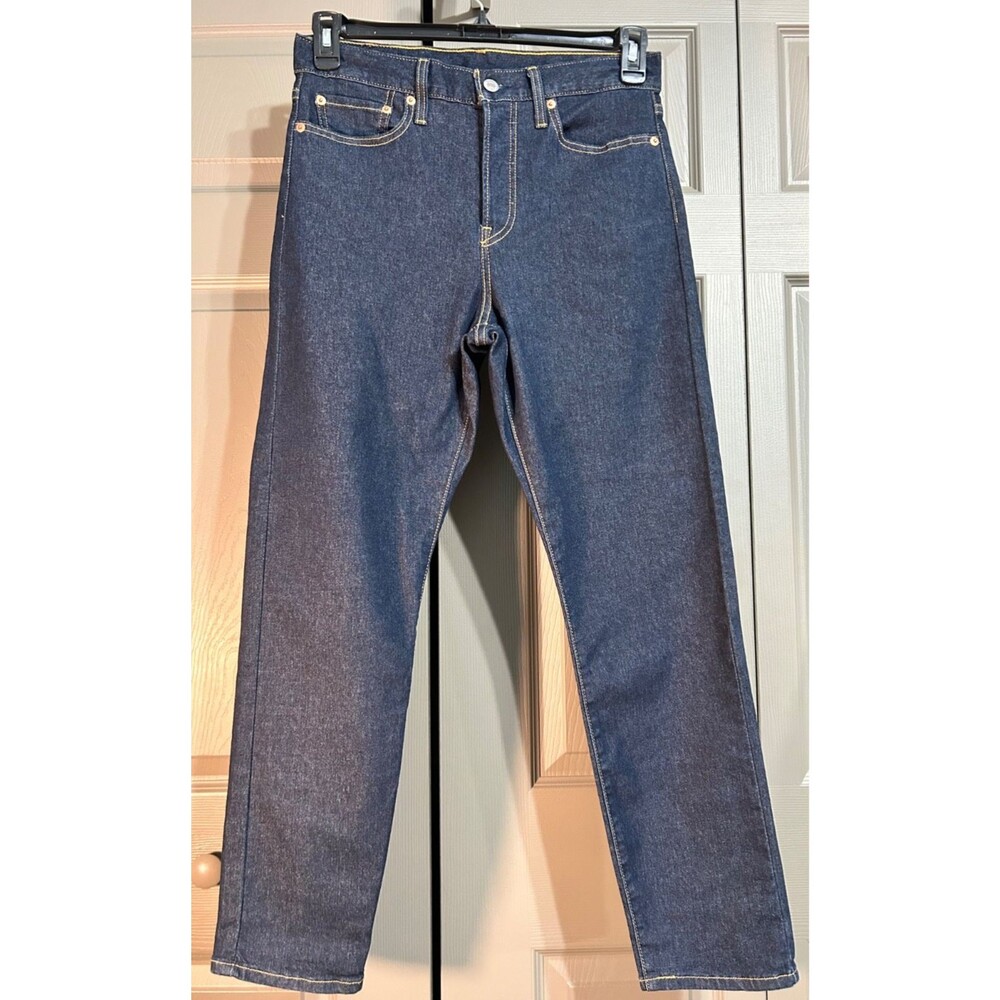 Levi's Premium Wedgie Fit Button-UP Jeans Dark Indigo 22861-2852 Size W29 READ!